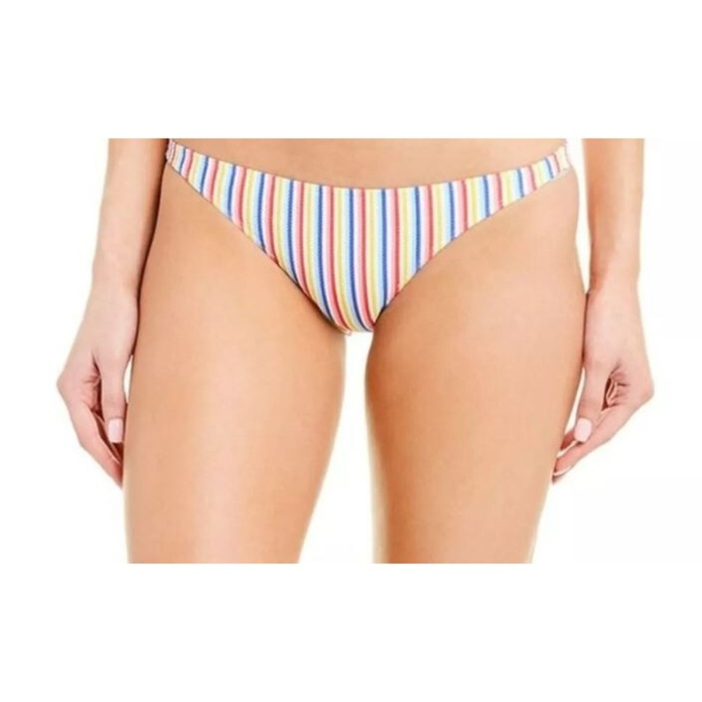 Onia Ashley Bikini Bottom Jungle Stripe Nylon WS06-49 Small NEW